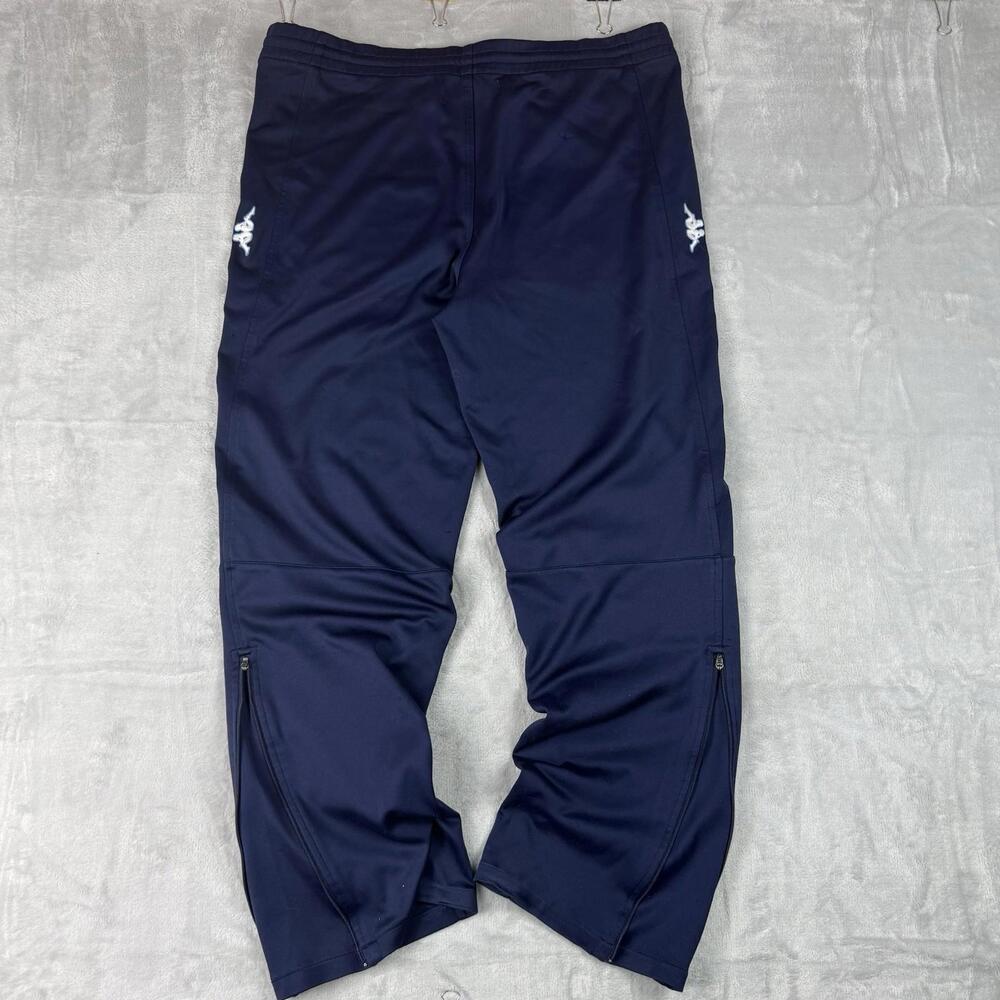 Vintage Kappa Track Pants Baggy Zipper Hem Men Size Large Y2K Straight/Tapered
